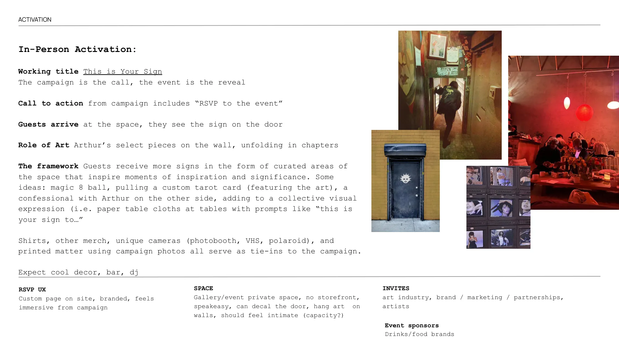 Arthur Midianga — Event production